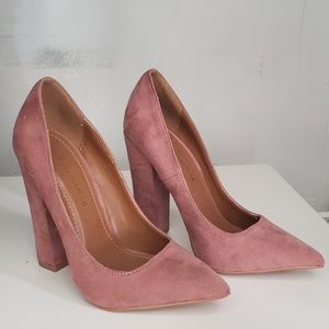 Pink heels